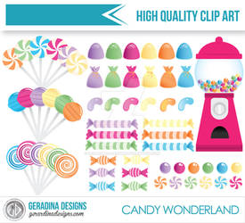 Candy Wonderland Vector