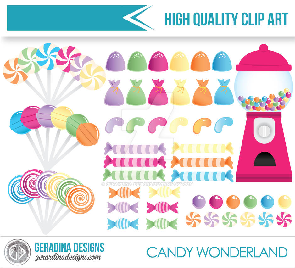 Candy Wonderland Vector