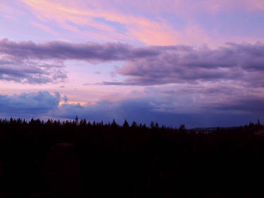 Sunset at Riverside State Park