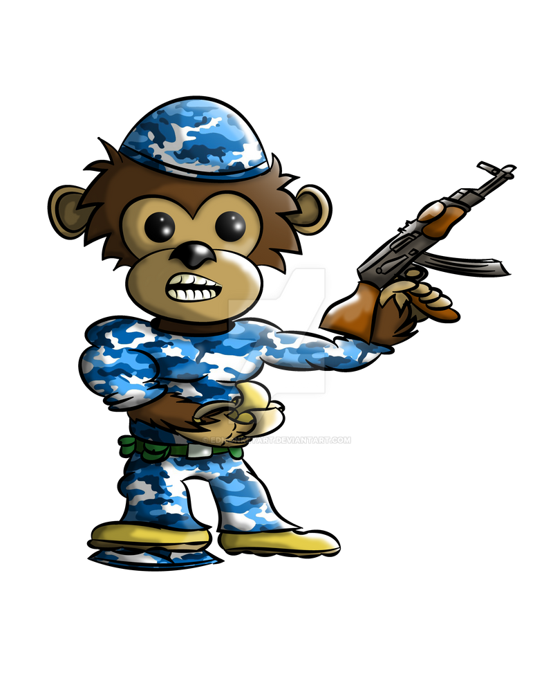 Cod monkey by edmonkeyart on DeviantArt