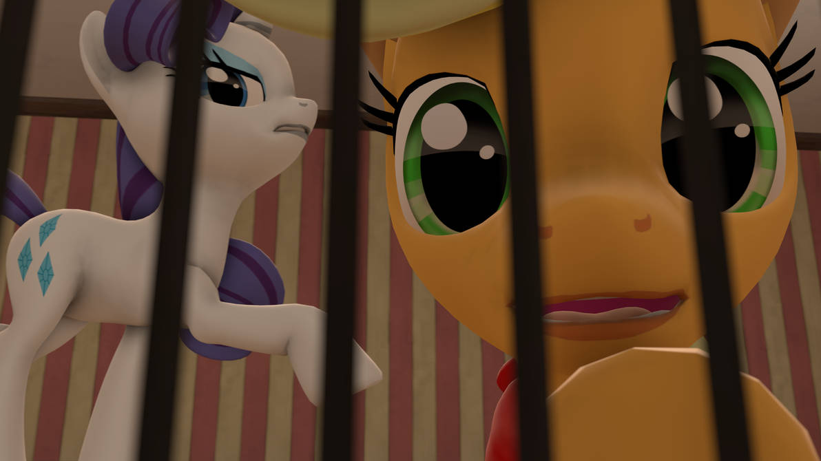 Applejack And Rarity Example by THPO on DeviantArt