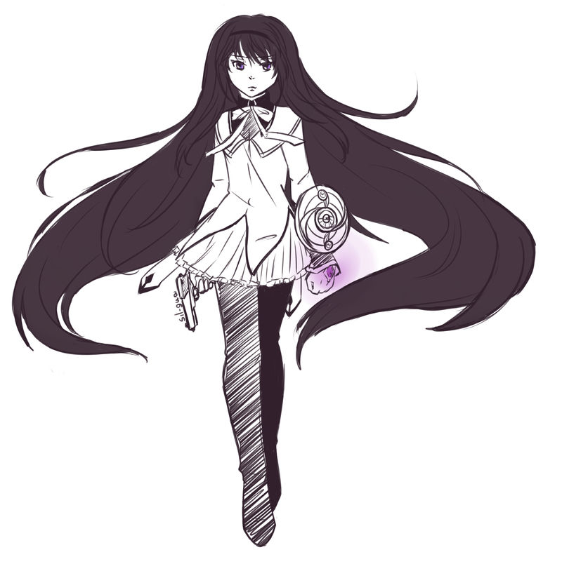 Homura by sigulary on DeviantArt