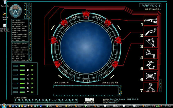 Stargate Computer Interface Stargate Screenshot by Yautja-Steve on DeviantArt