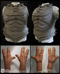 Sontaran Armour and Hands by CB-FX