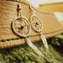 Dreamcatcher - earrings