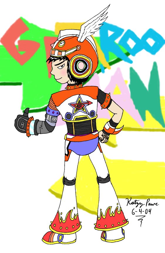 U 1 Aka Gitaroo Man By Katzy On Deviantart U 1 Aka Gitaroo Man By Katzy On Deviantart