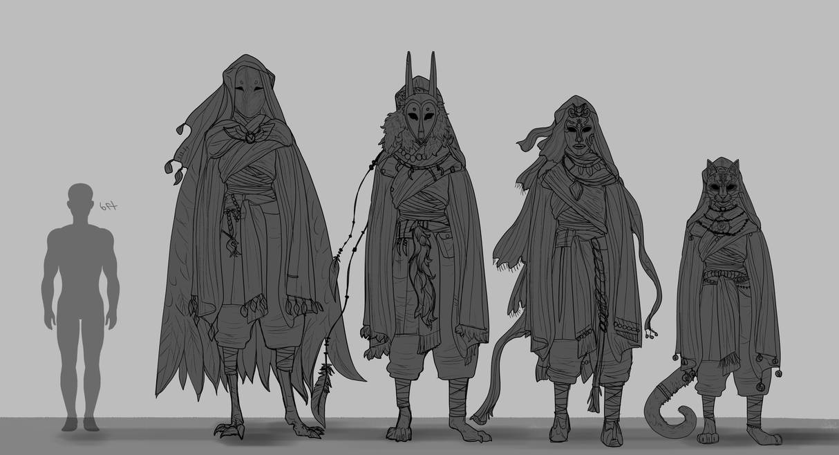 The Faceless God (concepts) by CanisLunaris on DeviantArt