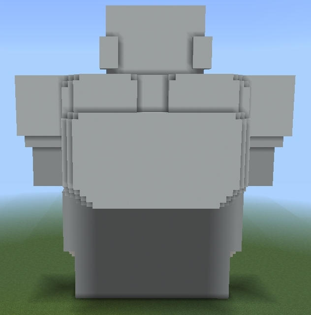 Fat minecraft statue 1/4 by aymanidmariidrissi on DeviantArt