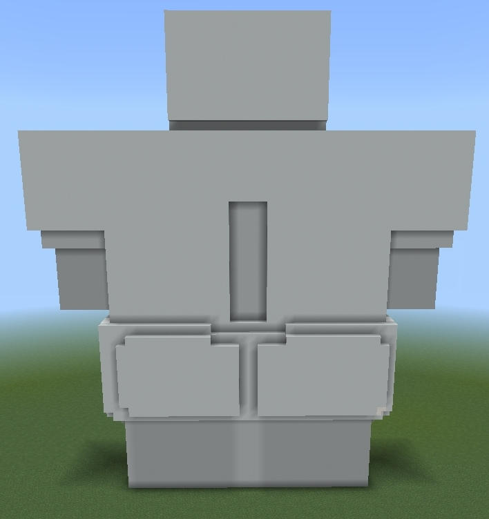 Fat minecraft statue 4/4 by aymanidmariidrissi on DeviantArt