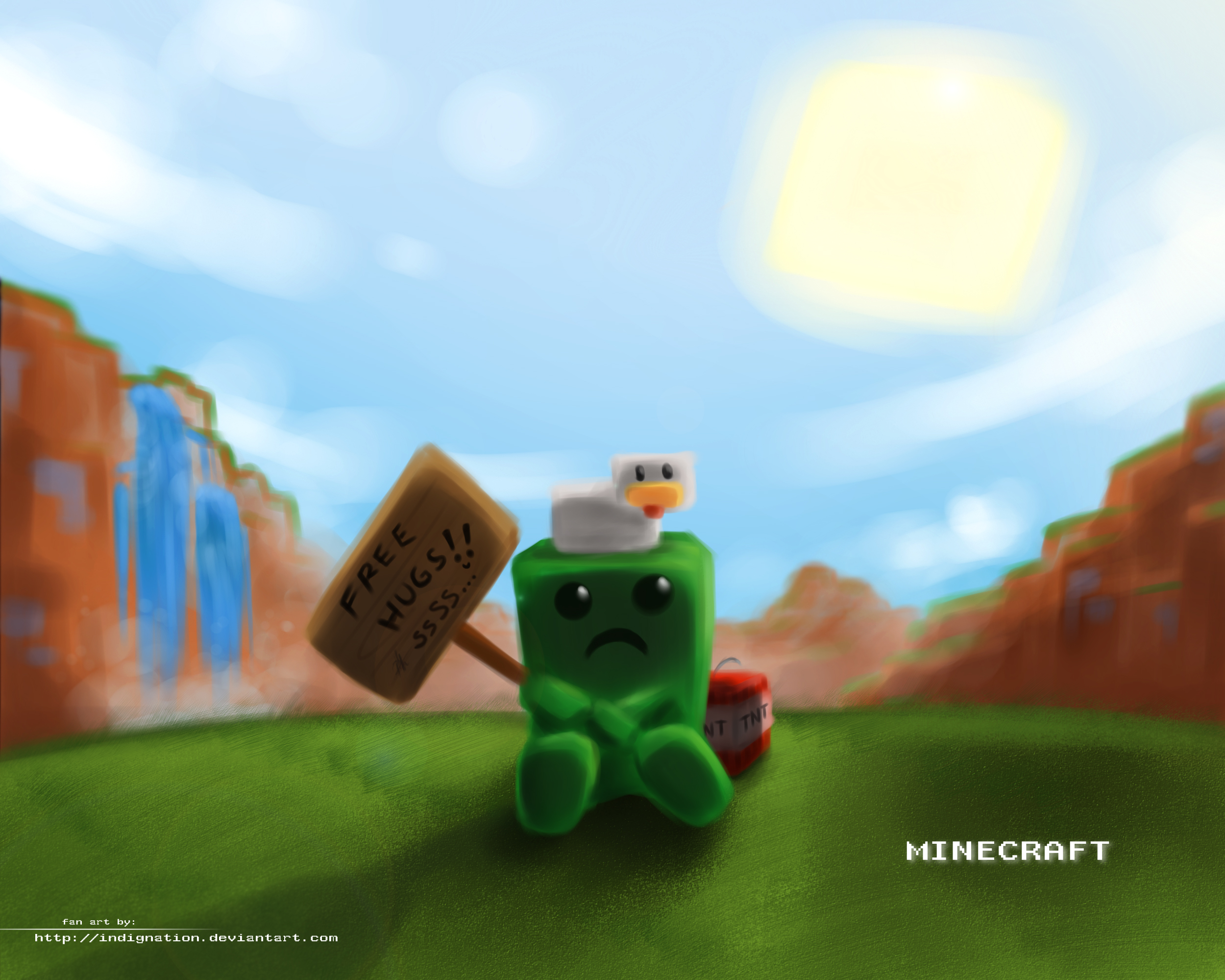 Minecraft Hide and Seek by fantungqueen on DeviantArt