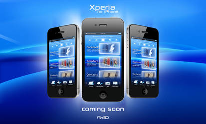 Xperia for iPhone Mock-Up