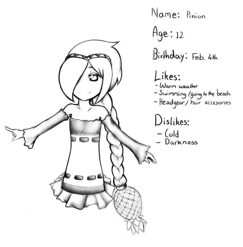 Deviantart Pinon ~Pinion-pineapple seedrian~ by Kawazuka0 on DeviantArt