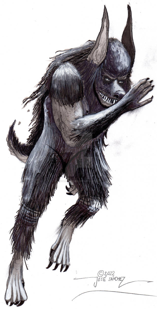 Dogman Rune Dogman Running ! Finished Rendering by jose77sanchez on DeviantArt