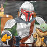 Star Wars Mandalorian Din and Grogu