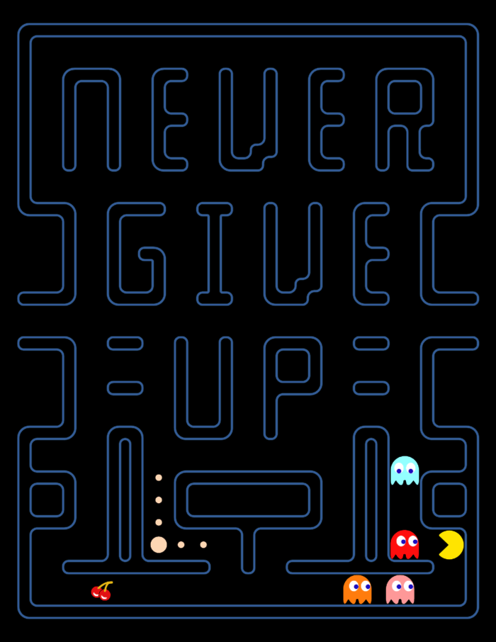 Never Give Up - animated by jtotheg22 on DeviantArt Never Give Up - animated by jtotheg22 on DeviantArt