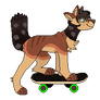 Skateboard! ych [Carl]