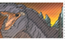 Godzilla '98 Stamp