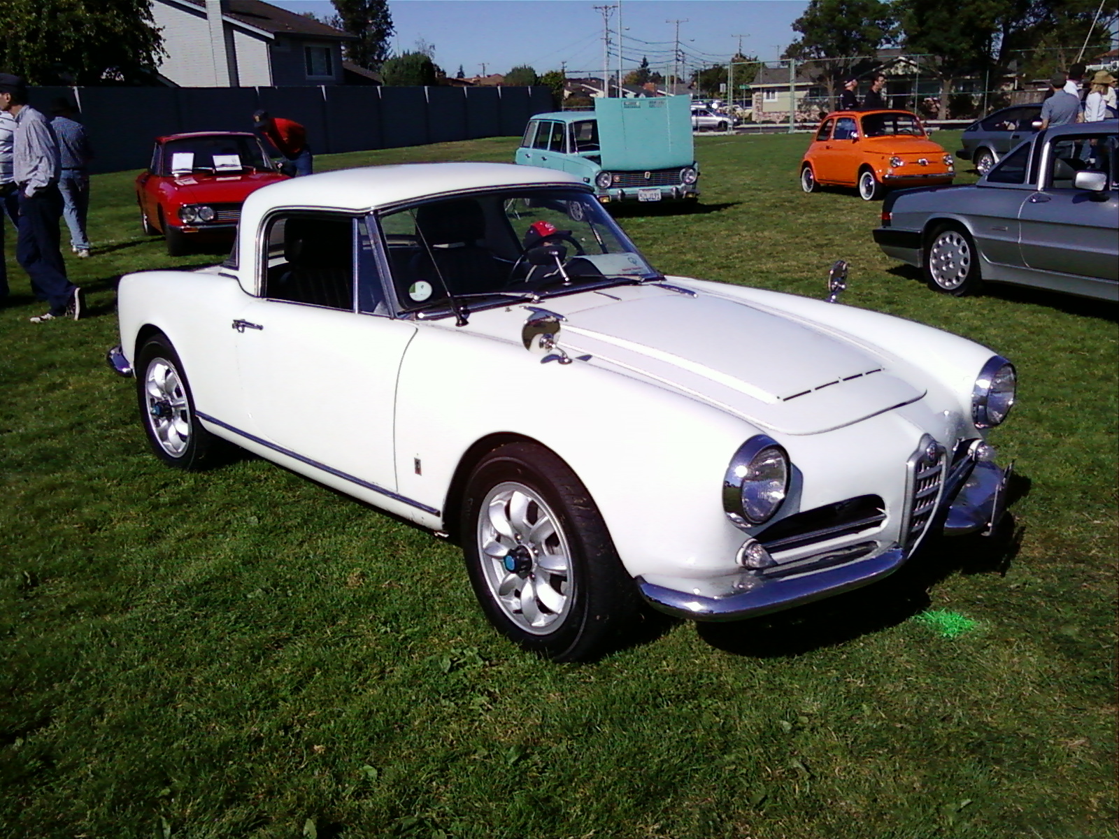 Giulietta Spider with Pininfarina Hardtop