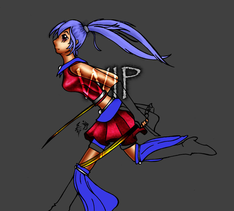 Girl Rumi Running Running girl WIP by Zumiac on DeviantArt