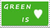 DA Stamps: I love green by eleoyasha