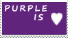 DA Stamps: I love purple