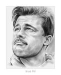 Brad Pitt by gregchapin