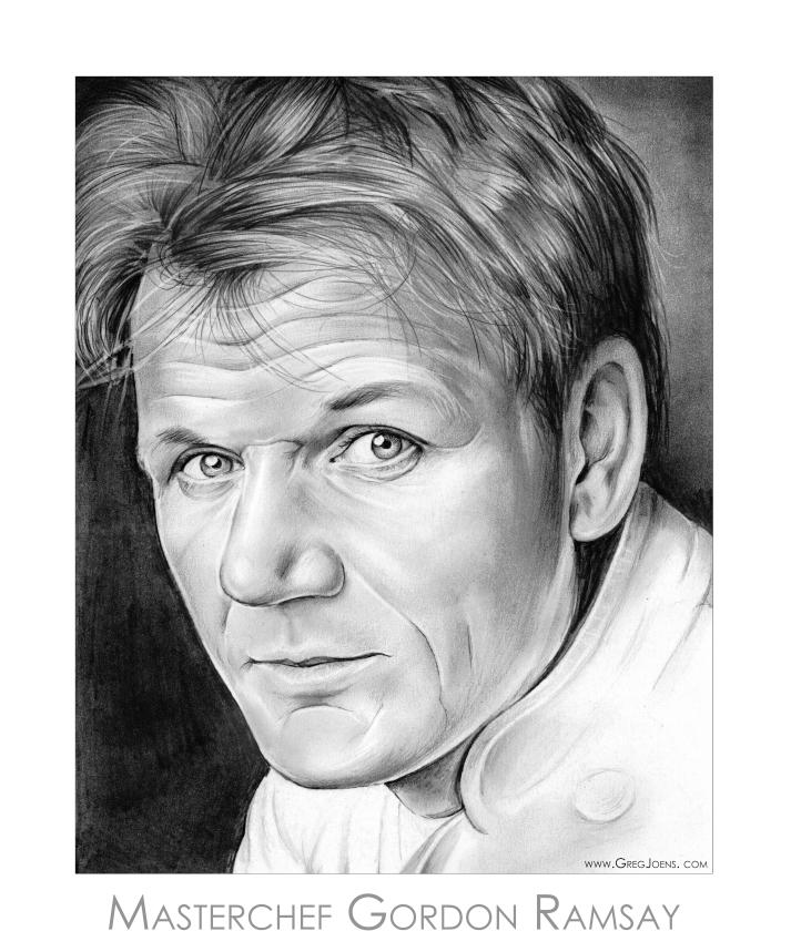 Chef Gordon Ramsay by gregchapin on DeviantArt