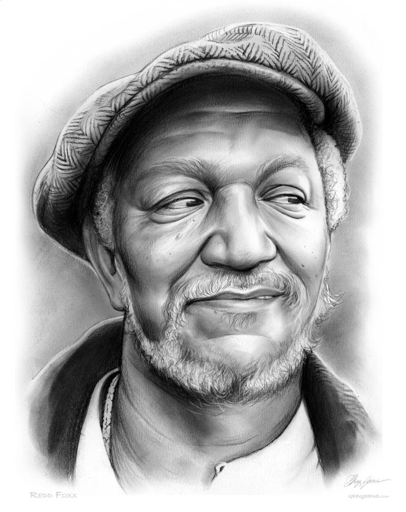 Redd Foxx by gregchapin on DeviantArt