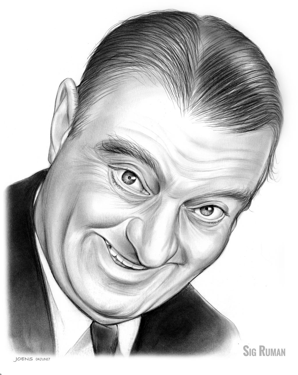 Sig Ruman - 04JUN17 Sketch of the Day Profile by gregchapin on DeviantArt