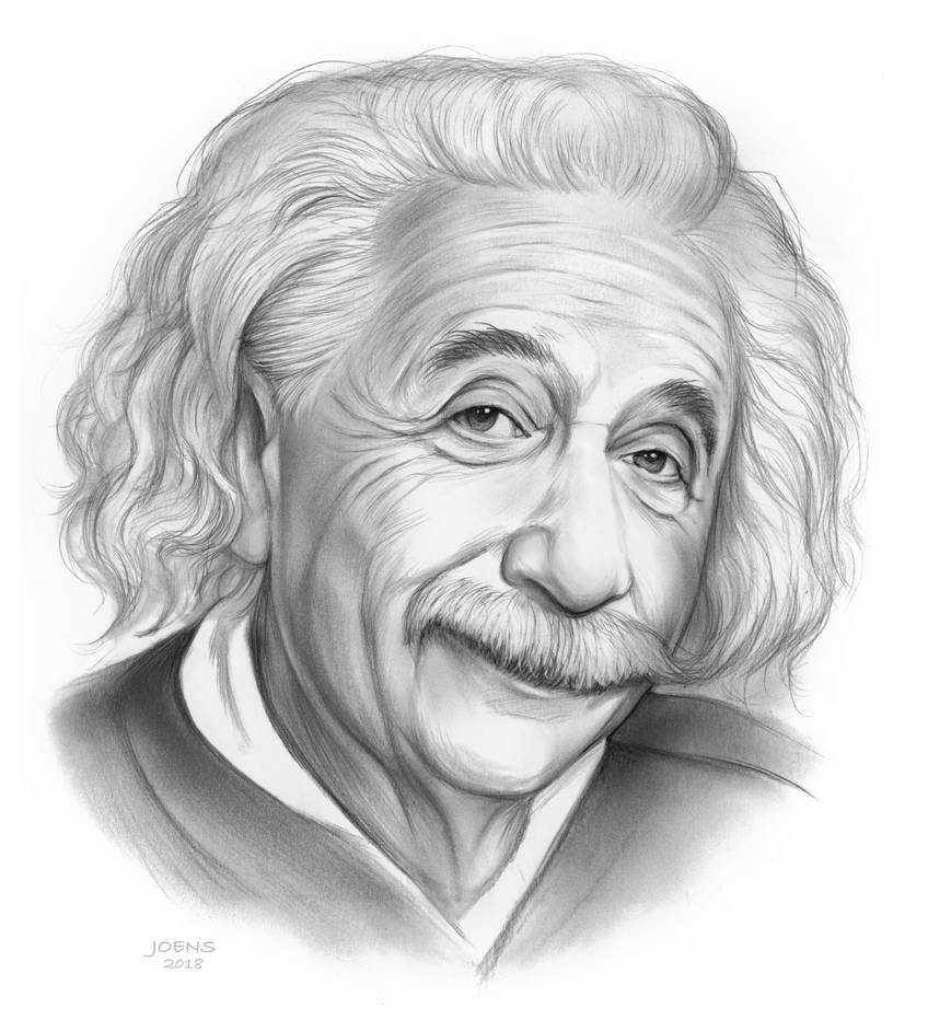 Albert Einstein by gregchapin on DeviantArt