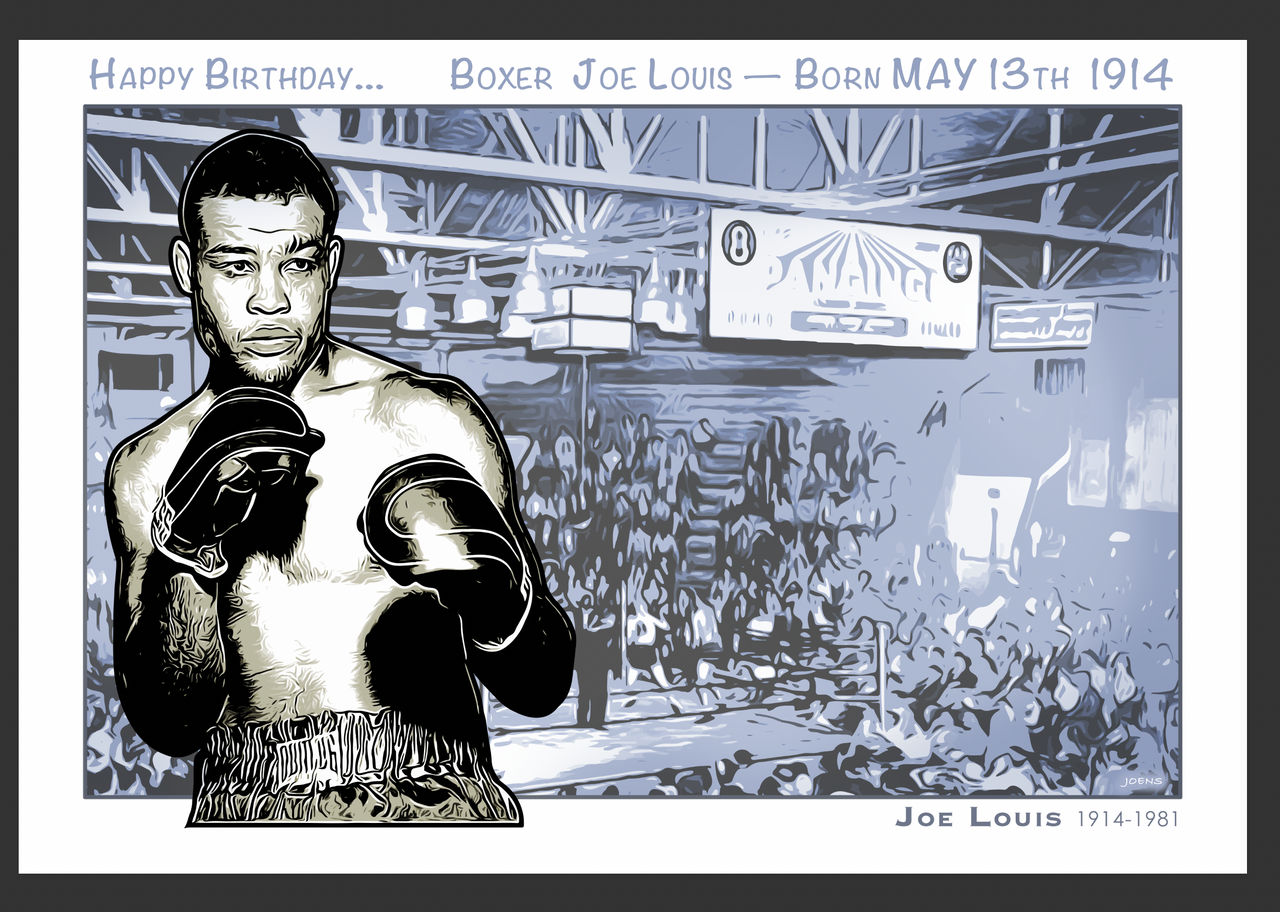 Happy birthday Joe Louis by gregchapin on DeviantArt