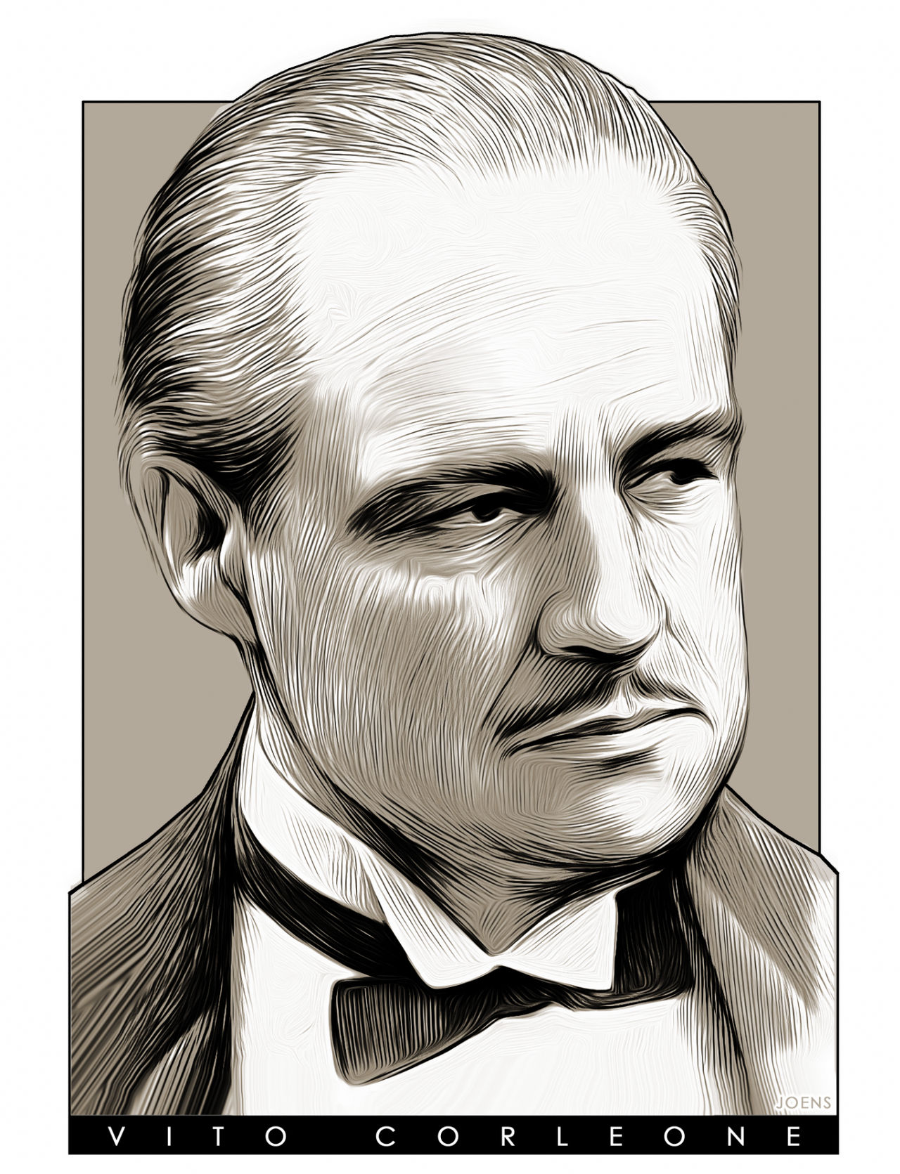 Vito Corleone - the godfather by gregchapin on DeviantArt
