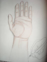 drawing hand