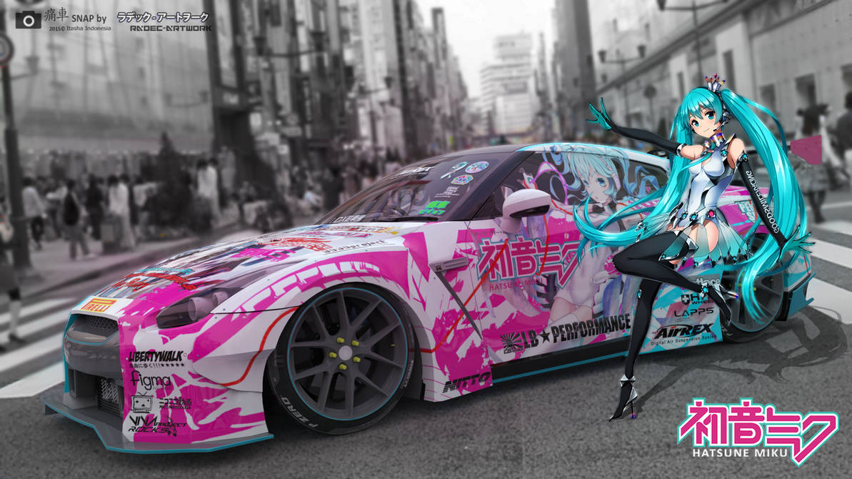 R35 Liberty Walk Miku Racing by RadecArtwork on DeviantArt