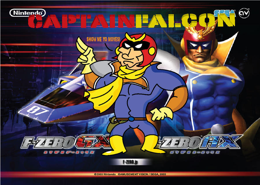 Captain Falcon Rocket Racers Captain Falcon by Droopy17 on DeviantArt