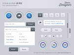 Freebies - Mobile and Web UI Kit by sunilbjoshi
