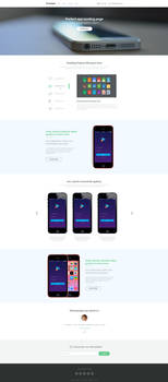 Smart App Landing Page PSD - FREE