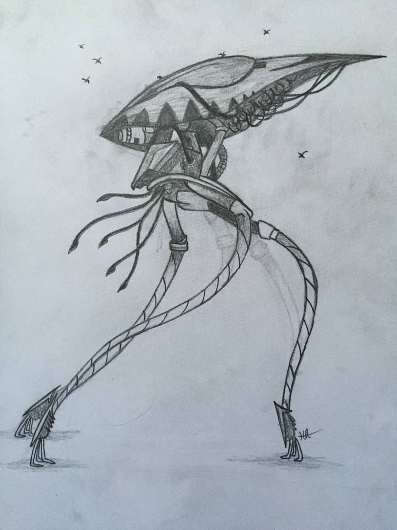 War of the worlds tripod by haleymcgee on DeviantArt