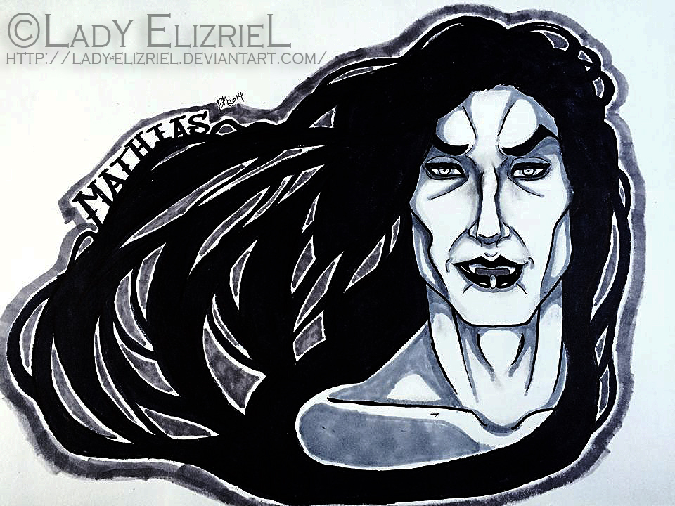 ..::Mathias the Vampire - Copic Marker::..