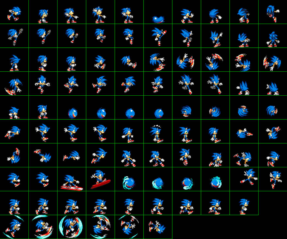 Sonic Sprites Gamejolt - Colaboratory