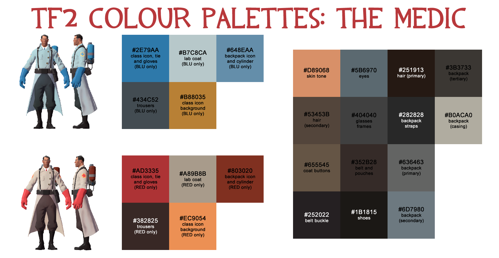 Tf2 items. Tf2 Color Palette.