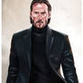 John Wick Keanu Reeves Fan Art Tony Santiago