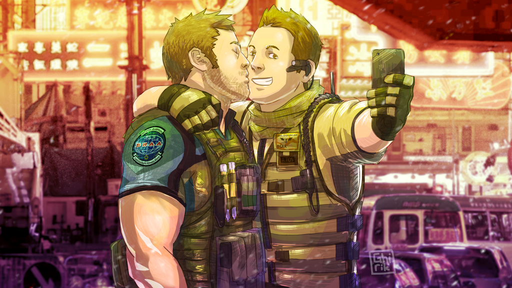 Captain Chris and Puppy Piers! by Ghirik on DeviantArt.