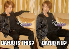 Confused Donghae.