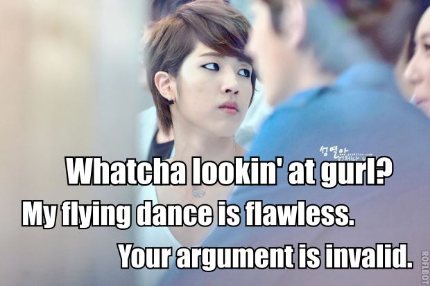 Sungyeol's time.