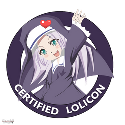 Lolicon Badge