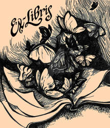 Butterflies Ex-Libris