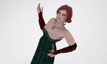 Triss Merigold 3DS Render