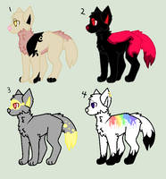 Wolf Adoptables * 1/4 OPEN *