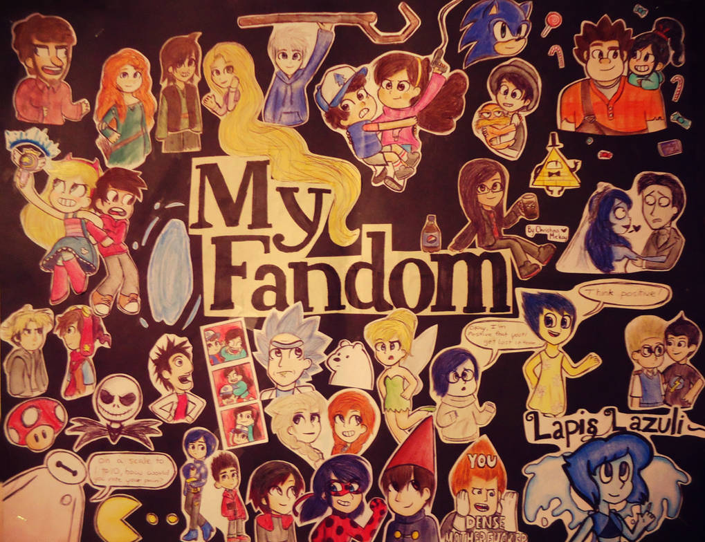 My fandom poster (Complete) by ChristinaDragon on DeviantArt